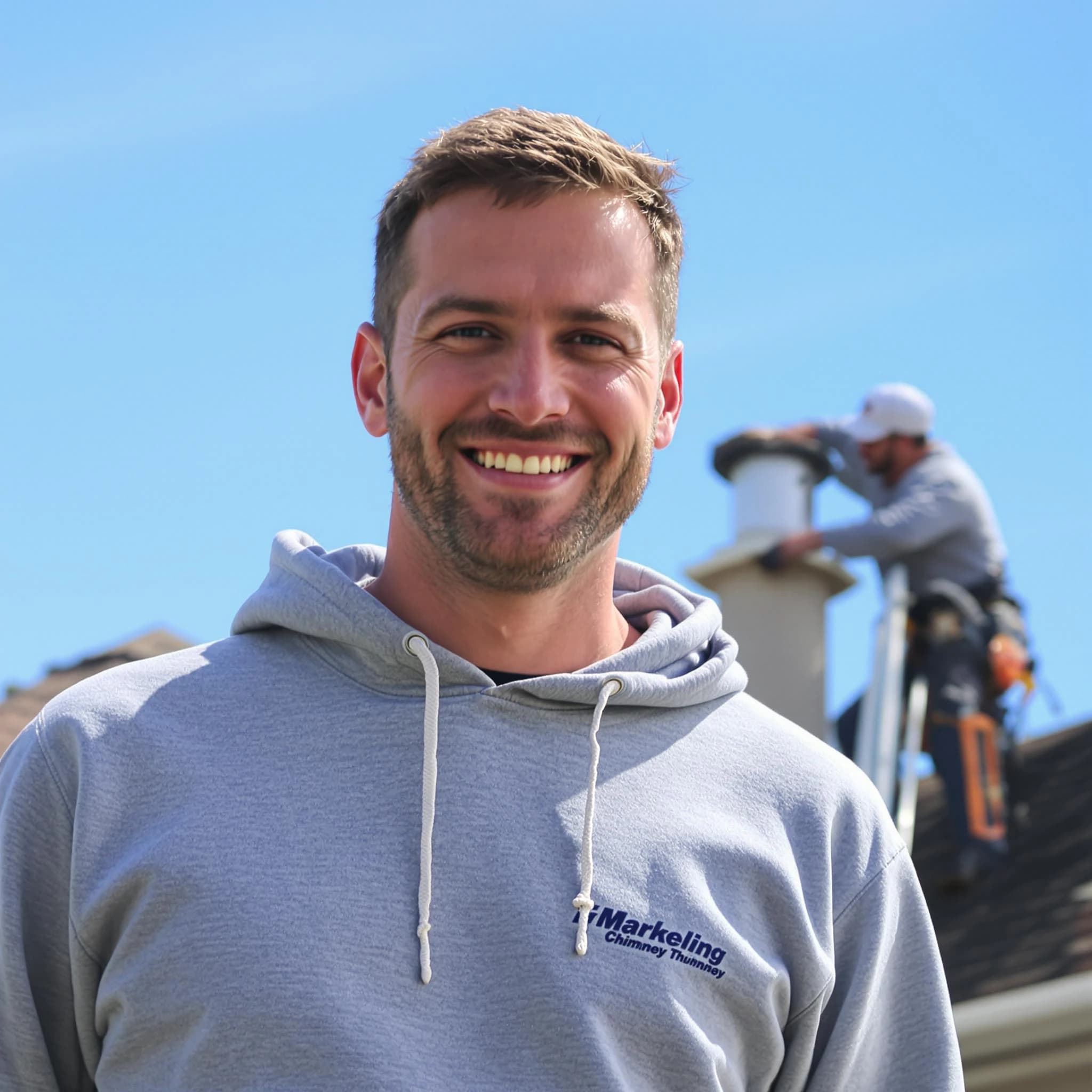 The Belleville Chimney Sweep team.