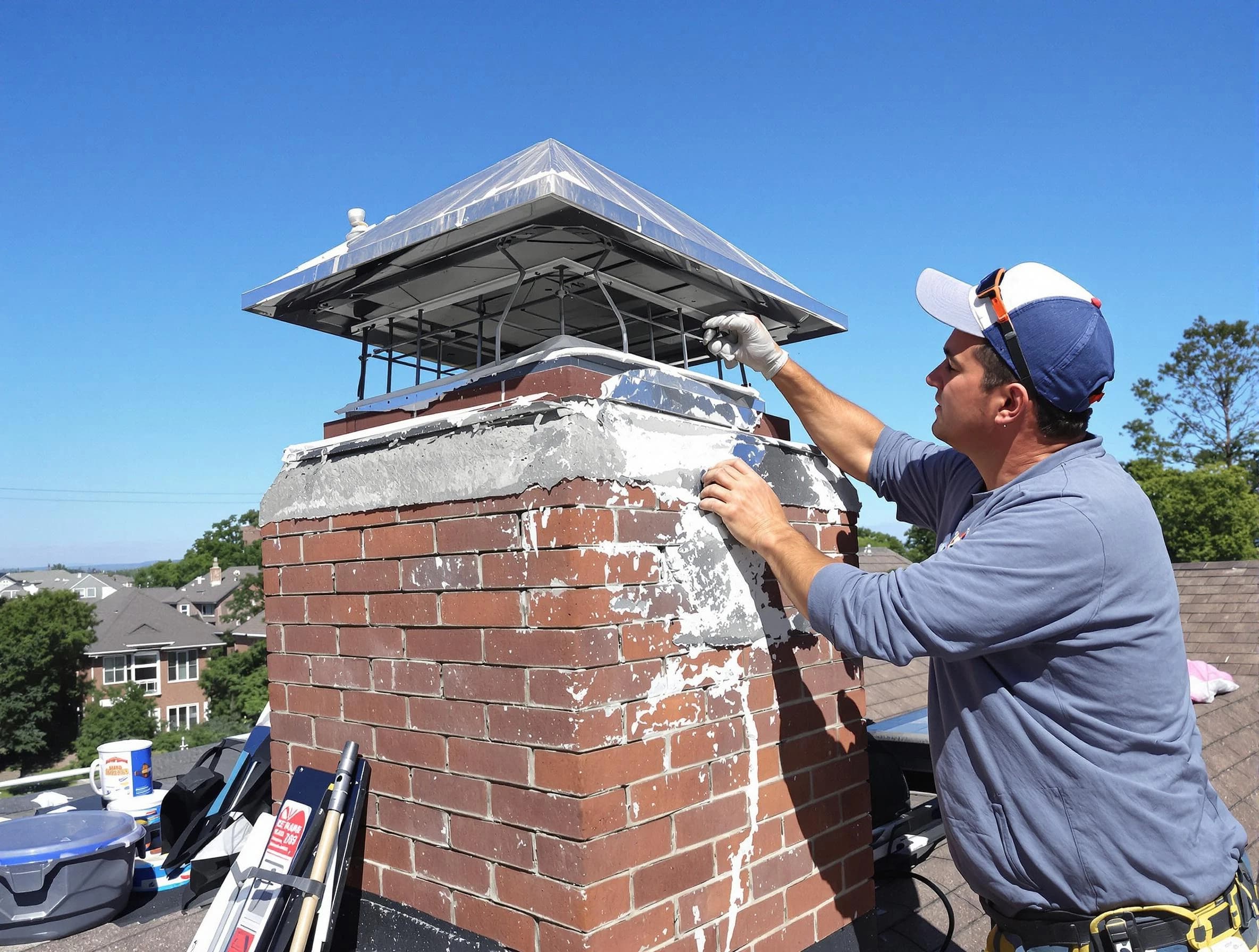 Chimney Crown Services service in Belleville, NJ